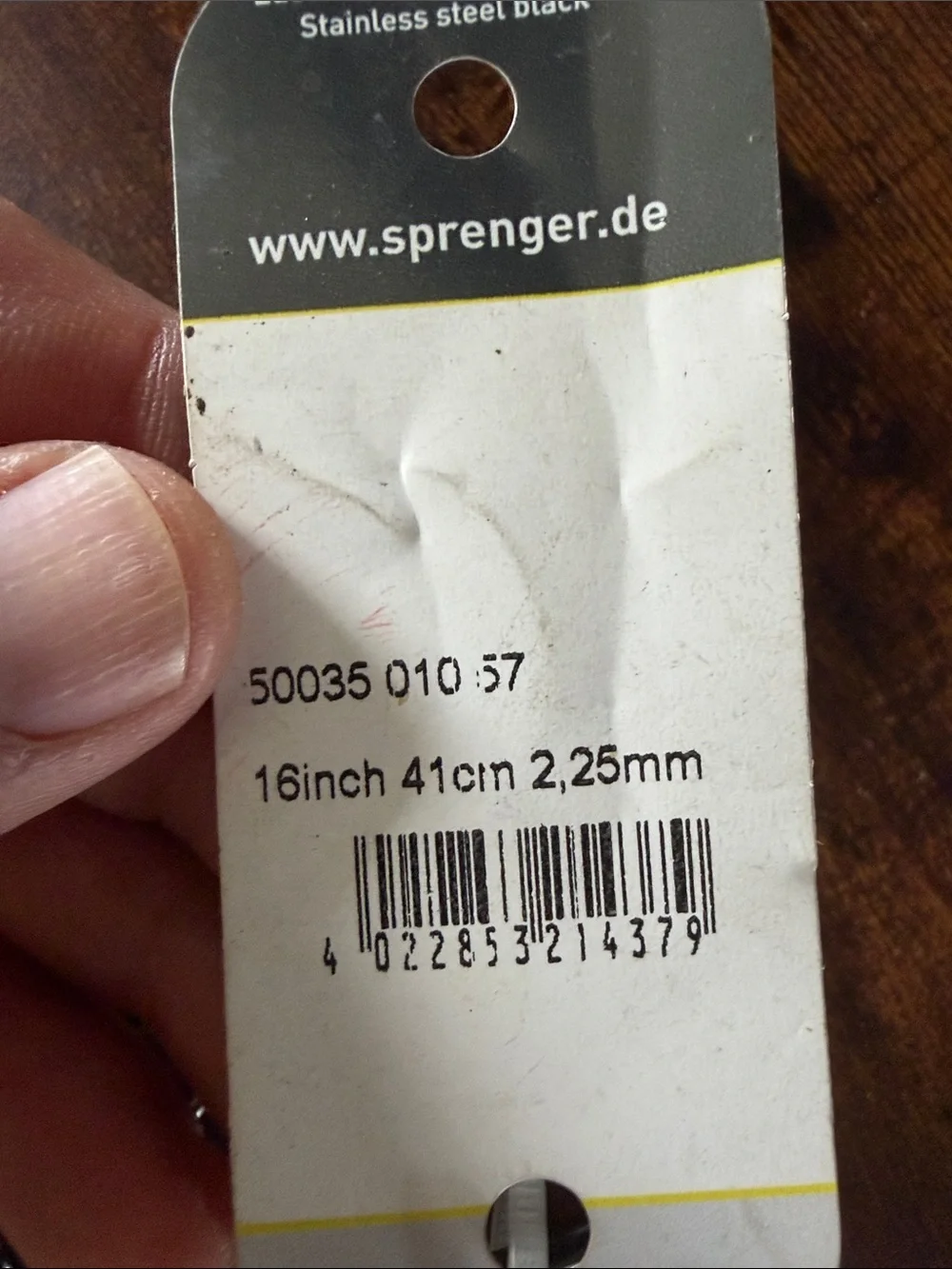 Wearable accessory identification